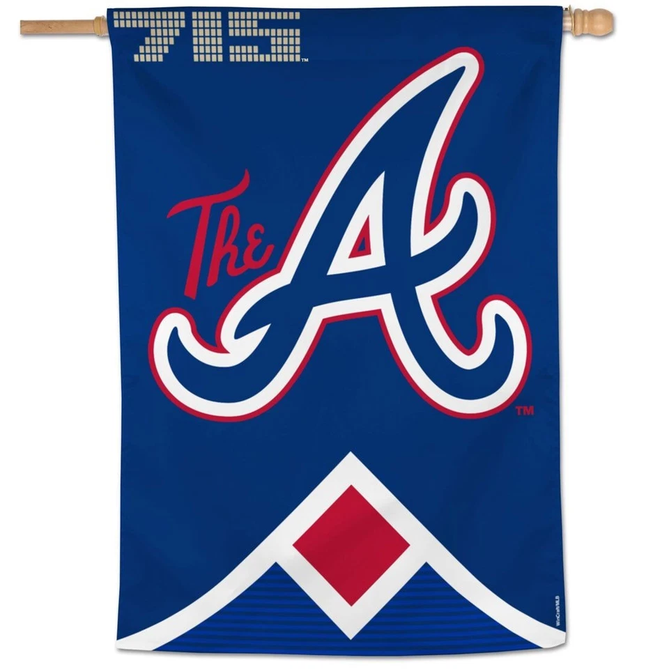 ATLANTA BRAVES 715 CITY CONNECT 28"X40" BANNER FLAG WINCRAFT 👀 - Image 1 of 1
