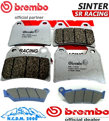 Brembo Front And Rear Brake Pads Moto Guzzi Norge T-GTL ABS 1200 2006 Foto 1 de 4