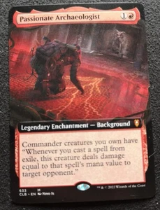 Passionate Archaeologist - Extended Art - CLB - MTG - NM - EN - 633 - Picture 1 of 1
