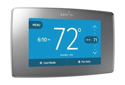 Sensi Touch Smart Thermostat by Emerson with Touchscreen Color Display, Progr... - Image 1 of 4