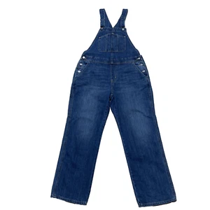 Old Navy Overalls Jeans Women 12 Blue Denim Western Country Jumpsuit Denim - Picture 1 of 19