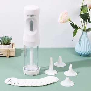 Electric Cookie Press DIY Cookies Maker Set with 12 Cookie Discs and 4. - Picture 1 of 11