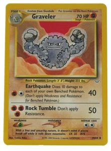 Graveler 30/64 Uncommon Non Holo Neo Revelation Pokemon Card NM+ With eBay Ship - Picture 1 of 3