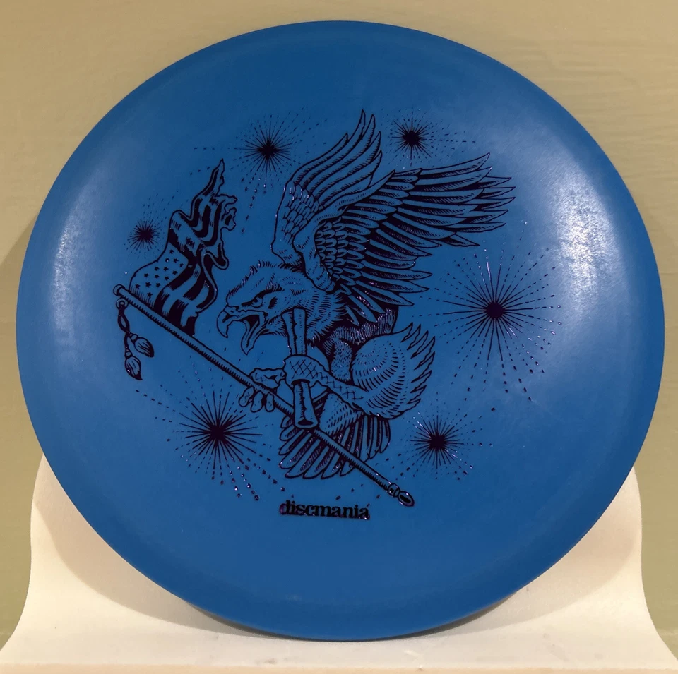 new Discmania P-Line MD4 Innova made OOP Blue / Patriot Stamp 177.2g Free Ship - Image 1 of 1