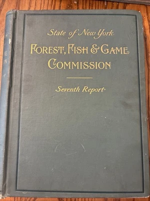 State Of New York For Fish And Game Commission, 1901, Color plates, & photos Foto 1 de 4