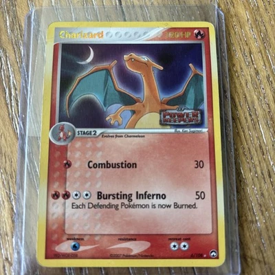 Pokemon TCG Charizard EX Power Keepers #6 Holo Rare MP - Image 1 of 4