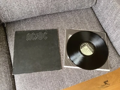 AC/ DC Back in Black German 1980 issue LP record Foto 1 de 4