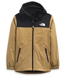 The North Face Jacket Youth Boys Large 14/16 Storm Warm Rain DryVent Fleece Hood - Picture 1 of 13