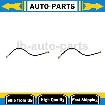 Manguera de freno delantera 2x para International Harvester S1854 9,0 L 1981-1982 Foto 1 de 4