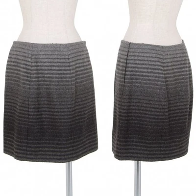Falda de Lana a Rayas Gradación EMPORIO ARMANI Talla 40 (K-80054) Foto 1 de 4