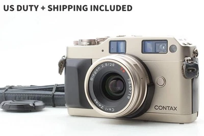 ▶ Cámara fotográfica Contax G1 Green Label [casi como nueva] + lente 28 mm f2,8 de JAPÓN Foto 1 de 4