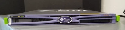 Sun Fire V210 Server, 1x 1GHz UltraSPARC IIIi CPU, 1GB Memory, 2x 72 GB HDD, DVD - Image 1 of 4