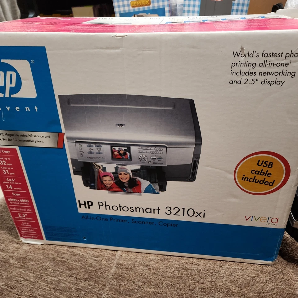 HP Photosmart 3210xi All In One Printer Copier Scanner - Image 1 of 4