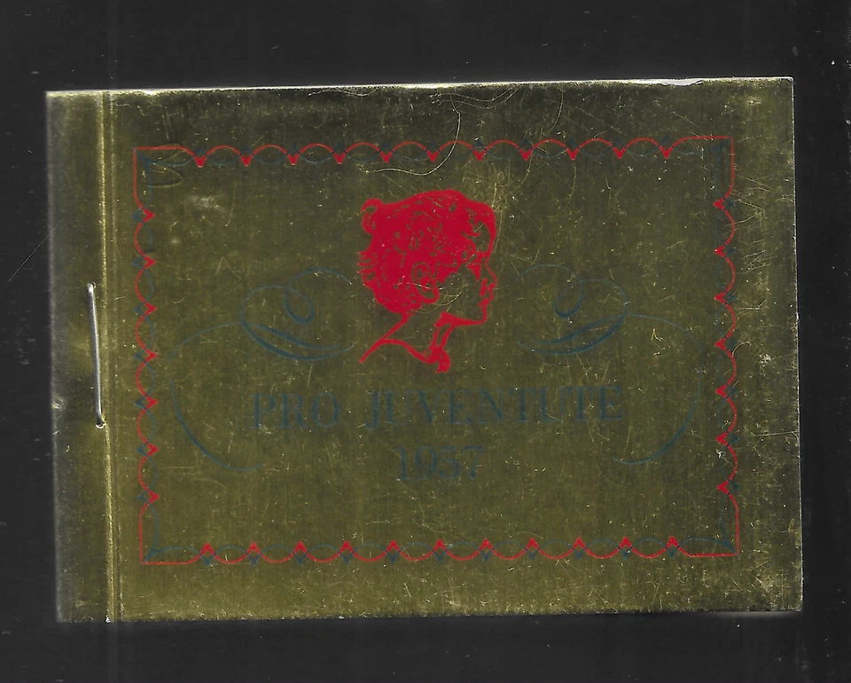 SWITZERLAND  COMPLETE BOOKLET PRO JUVENTUTE 1957 MNH - Image 1 of 1