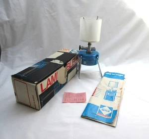 Vintage 1974? Campingaz Lámpara Azul Portátil Camping Gas Lámpara Luz Linterna Caja - Imagen 1 de 9