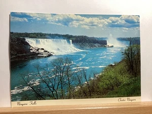 Vista pintoresca de las Cataratas del Niágara: Cataratas del Niágara, Nueva York - Postal de colección - Imagen 1 de 3