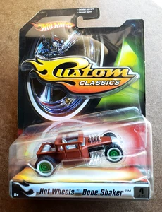 2007 Hot Wheels BONE SHAKER Brown 4/5 CUSTOM CLASSICS ALLEY RATS SERIES 2 1:50 - Picture 1 of 14