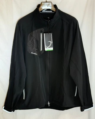 NWT Zero Restriction Men's Z700 Full Zip Windwear Lightweight Jacket -Black -XXL - Image 1 of 4