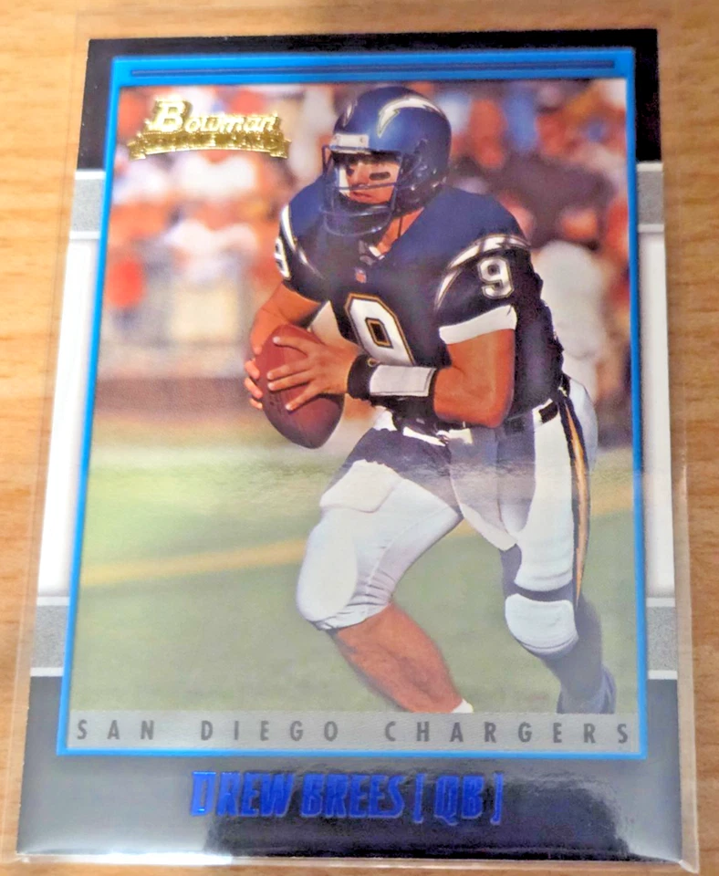Drew Brees 2001 Bowman RC # 164 - Image 1 of 1