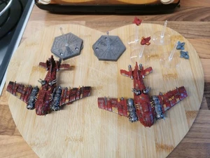 Warhammer Aeronautica Imperialis Ork Grot Bommers 2 models - Picture 1 of 8