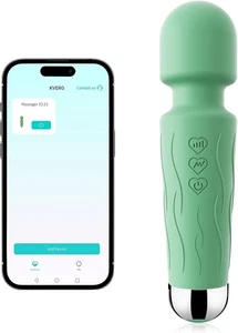 Handheld Personal Small Massager with APP–Waterproof, USB Rechargeable 20 modes - Picture 1 of 5