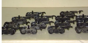 HO TRAIN 12 TYCO MANTUA TALGO FREIGHT TRUCKS COMPLETE W/ COUPLERS NEW OLD STOCK - Picture 1 of 1