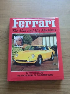 Ferrari: The Machines and the Man by Lyons, Pete Hardback Book The Fast Free - Picture 1 of 3