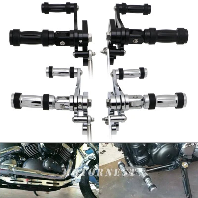 Ножные колышки для переднего управления Yamaha V-star XVS650 Midnight на заказ XVS 400 650A - Изображение 1 из 4