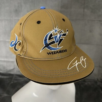 Sombrero de Gilbert Arenas firma de los Washington Wizards SGA Hibachi Snapback billete plano Foto 1 de 4