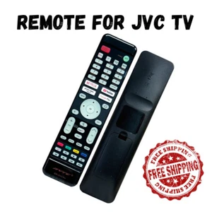 RM-024S Pro FOR JVC TV REPLACEMENT REMOTE CONTROL 3D HD NETFLIX YOUTUBE - Picture 1 of 6