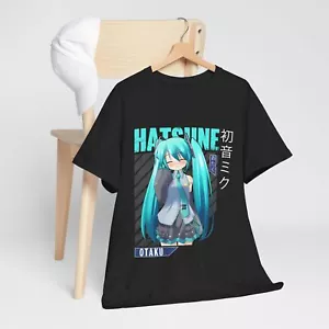 Hatsune Miku T-Shirt Anime Girl Kawaii Project Diva Vocaloid Shirt gift - Picture 1 of 4