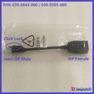 nVidia mini-DisplayPort to DisplayPort Adapter V1.4 with Click Lock P1000 P620 - Picture 1 of 2