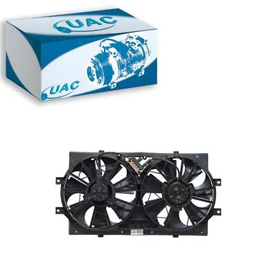 UAC Dual Radiator and Condenser Fan Assembly For 1994-1997 Chrysler LHS - Image 1 of 3