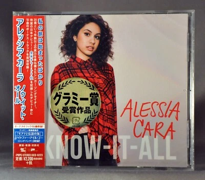 Alessia CARA Всезнающий + 10 БОНУСНЫХ Треков! Оригинал. Компакт-диск 2017 в заводской упаковке Япония - Изображение 1 из 4