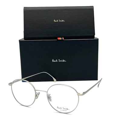 PAUL SMITH  CURSON 004 Matte Silver  / Demo Lenses 50mm Eyeglasses - Image 1 of 4