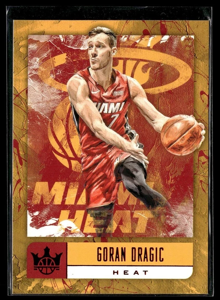 2018-19 COURT KINGS RED /99 GORAN DRAGIC HEAT - Image 1 of 1
