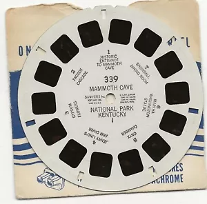 339 Mammoth Cave National Park Kentucky I View-master Reel - Picture 1 of 1