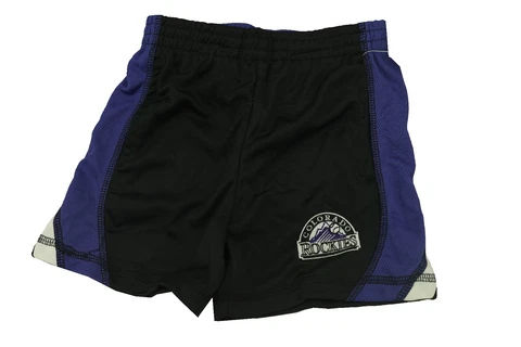 Colorado Rockies Official MLB Genuine Infant Toddler Size Athletic Shorts New Cover