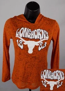 Felpa Texas Longhorns bambina piccola (6 - 6x) arancione grafica felpa con cappuccio nuova ST113 - Foto 1 di 4