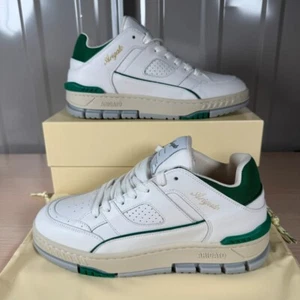 Axel Arigato Area Lo Sneaker Trainers White/Kale Green Size UK 6.5 BNIB RRP £240 - Picture 1 of 15