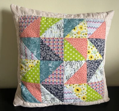 Patchwork Cushion Cover - Image 1 of 2