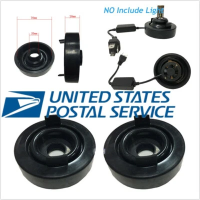 2 X 70 мм пылезащитные крышки для автомобильных светодиодных фар модифицированные мягкие резиновые пыленепроницаемые колпачки - Изображение 1 из 4