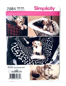 Simplicity 2984 - Travel Accessories for Dogs - Picture 1 of 2