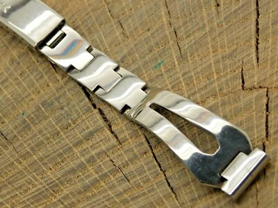 NOS Unused Timex Vintage Deployment Clasp Stainless Steel Watch Band 13mm Ladies - image 1 of 4