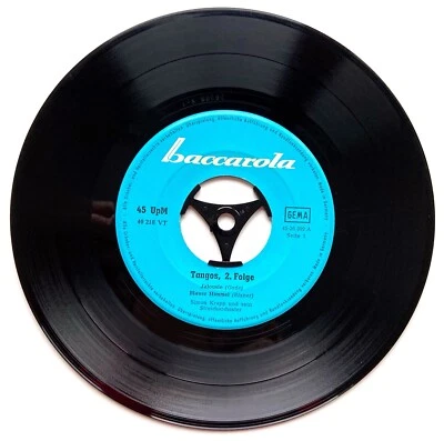 TANGOS 2. Folge Vinyl EP D 1970er, Simon Krapp & Orchester, baccarola 45 -26 309 - Bild 1 von 4