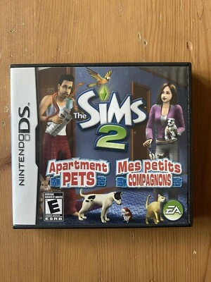 The Sims 2 - Apartment Pets Nintendo DS Complete Game  Manual TESTED WORKING - Image 1 of 3