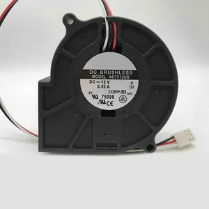 For ADDA AD7512UB DC12V 0.52A 75*75*30mm Turbofan Cooling fan 3 wire - Picture 1 of 2