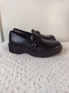 Report Hayden Chunky Loafers Womens Size 7.5 Chain Lug Y2K Platform - Picture 1 of 10