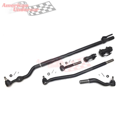 Kit de dirección de manga de enlace de arrastre de barra de amarre de por vida Ford F250 F350 1999-2004 4x4 Foto 1 de 4