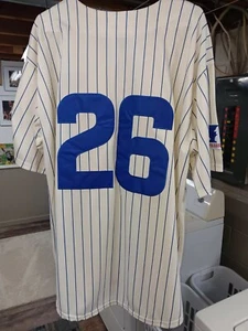 BILLY WILLIAMS CHICAGO CUBS MLB AUTHENTIC MITCHELL & NESS 1969 #26 WHITE JERSEY - Picture 1 of 3